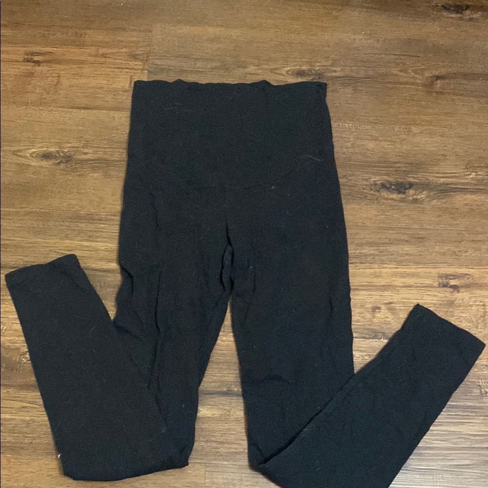 Black maternity Leggings